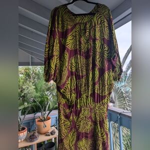 Living Hula Hawaiian dress, Kalo print
